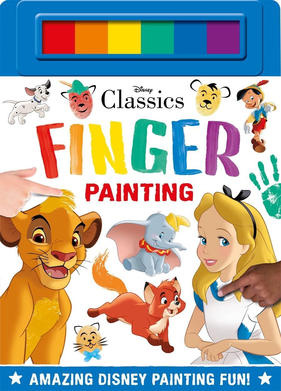 Igloo Books - Disney Classics Finger Painting Book