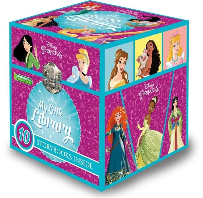 Igloo Books - Disney Princess My Little Library Box -10 Books