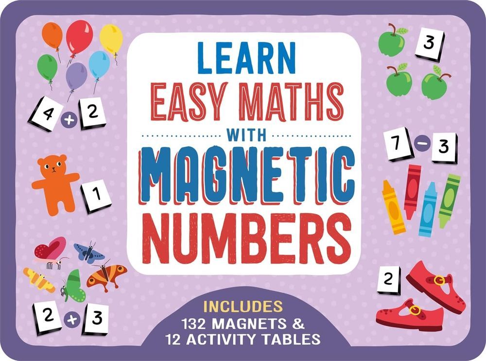 Igloo Books - Learn Easy Maths With Magnetic Numbers