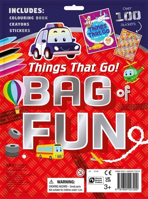 Igloo Books - Things That Go Bag Of Fun