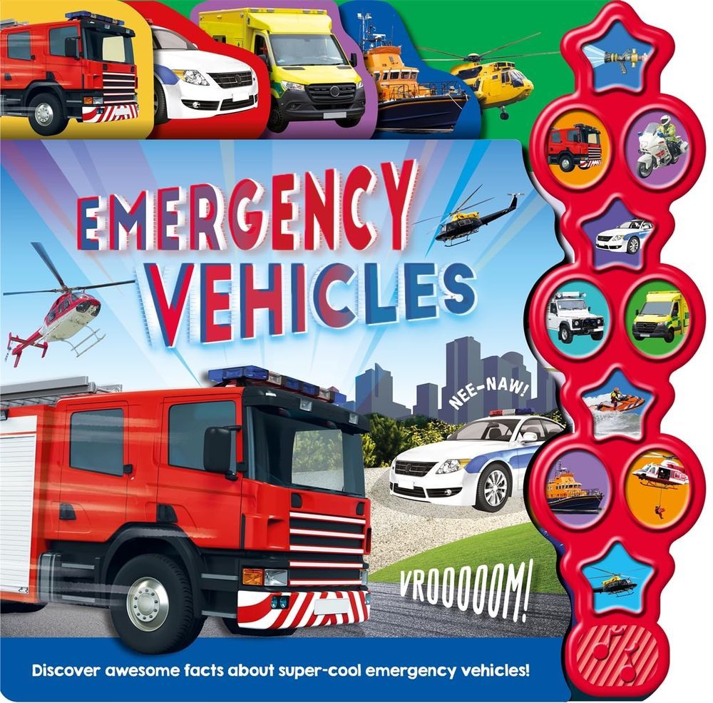 Igloo Books - Emergency Vehicles Sound Book