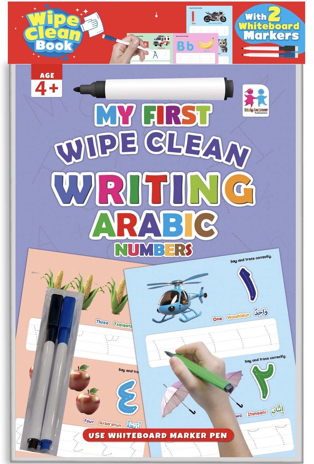 My First Wipe Clean Writing Arabic Numbers