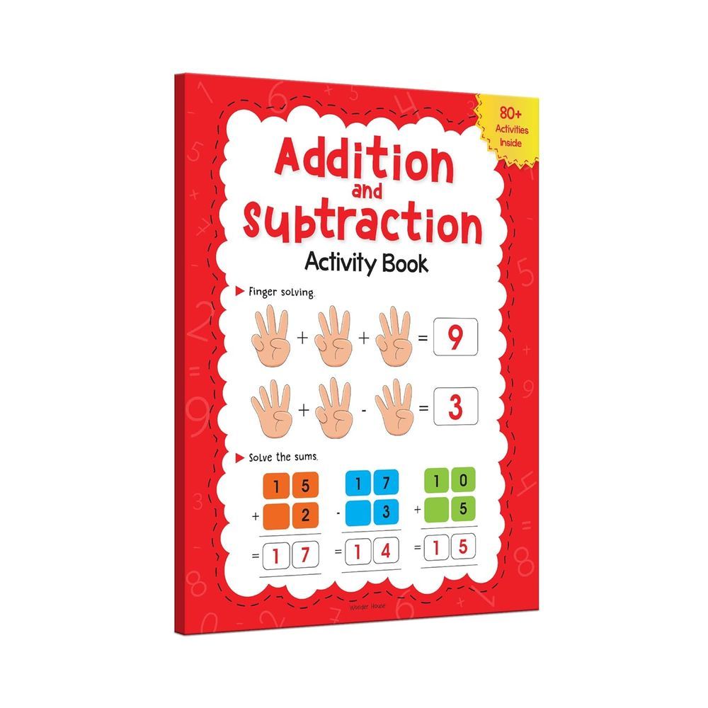 Addition And Subtraction Activity Book