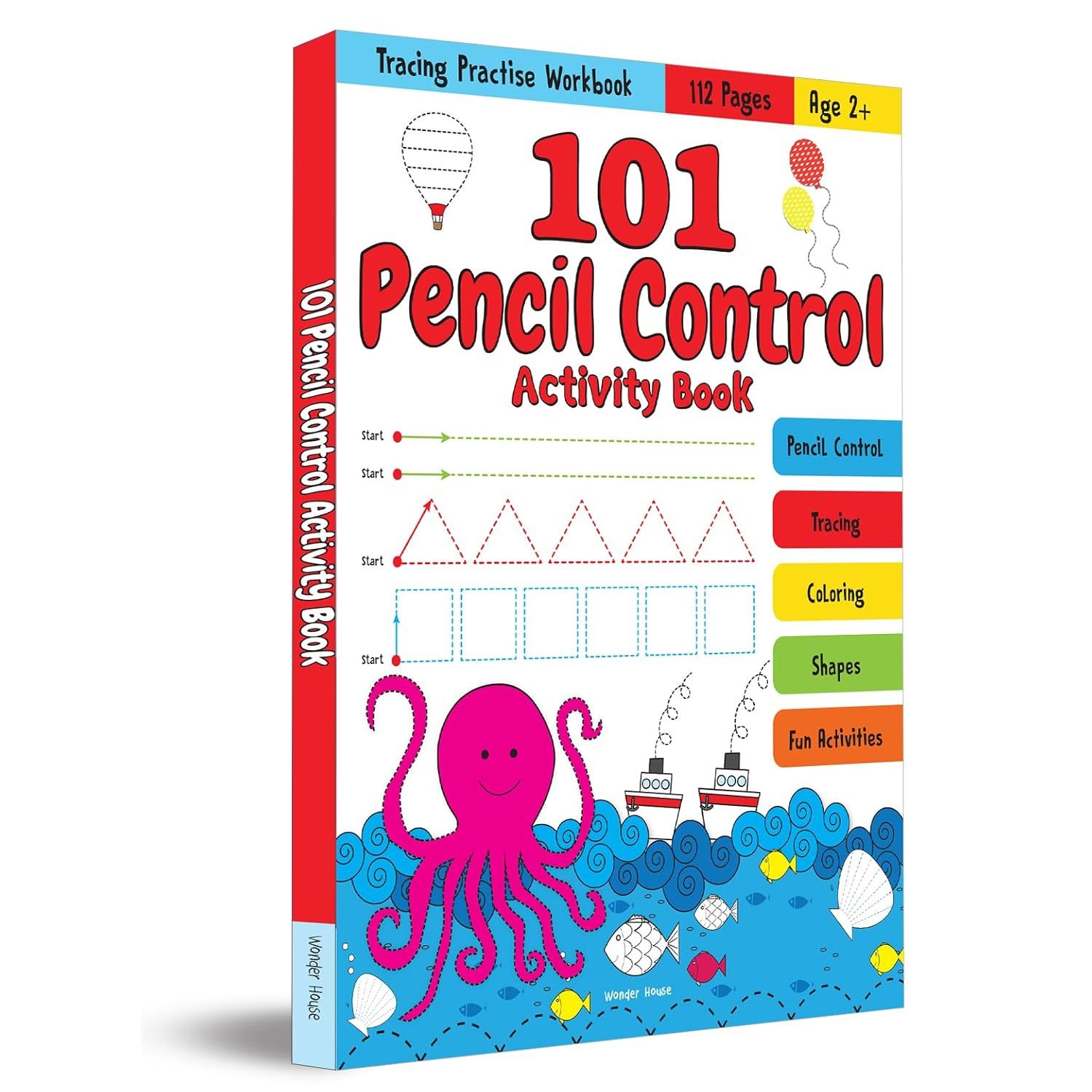 101 Pencil Control Activity Book