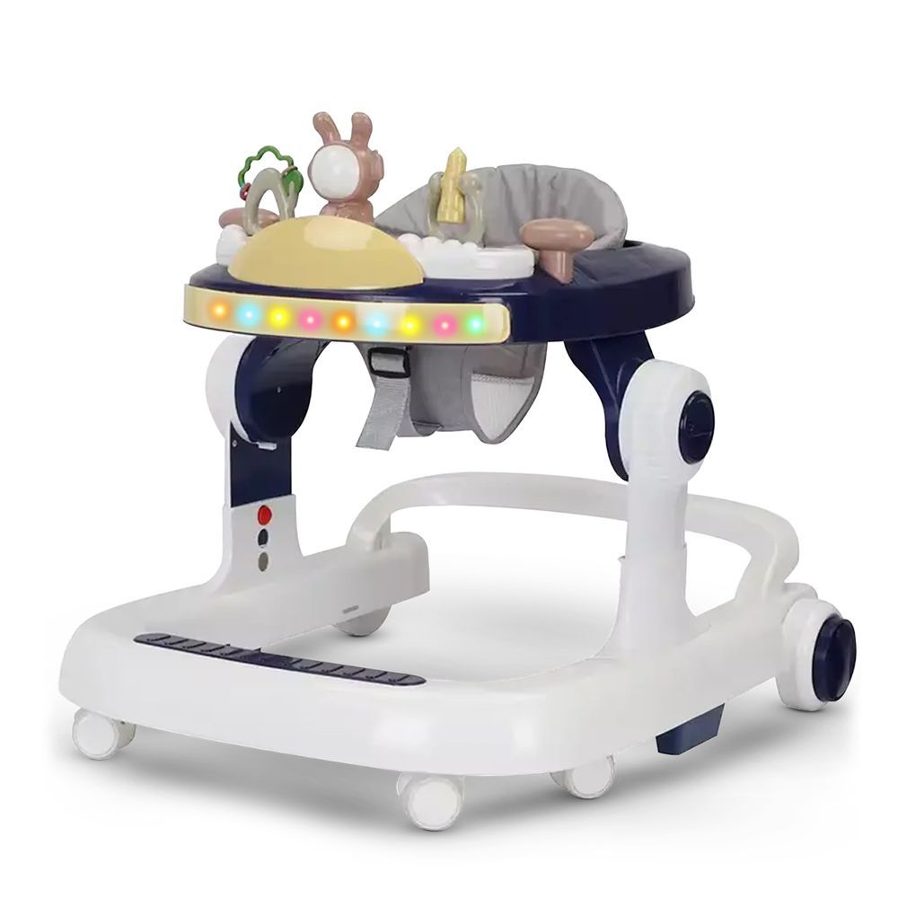 Baybee - 2-In-1 Push Baby Walker - Blue