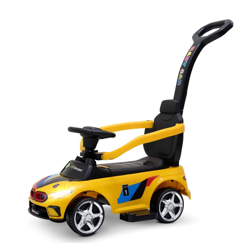 baybee - Drift Pro Ride On Car For Kids - Yellow