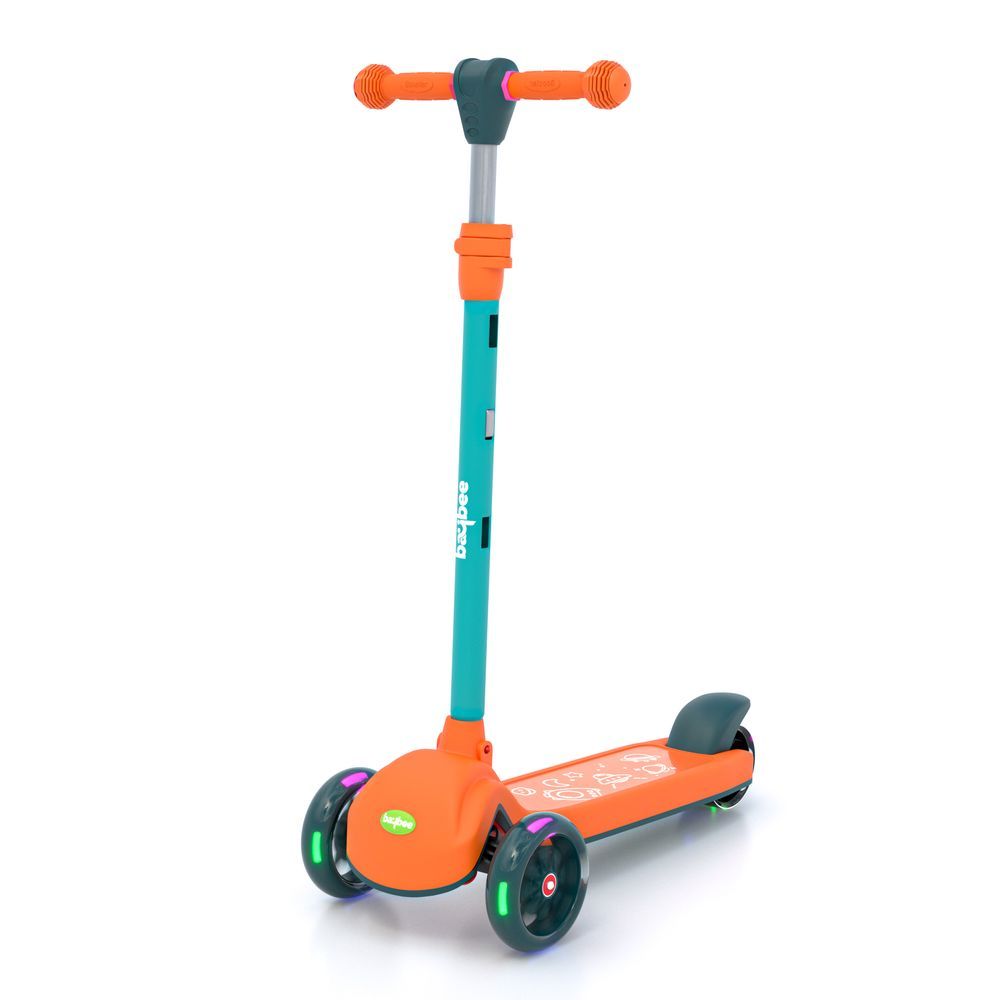 Baybee - Blaze Storm Kids Scooter - Orange