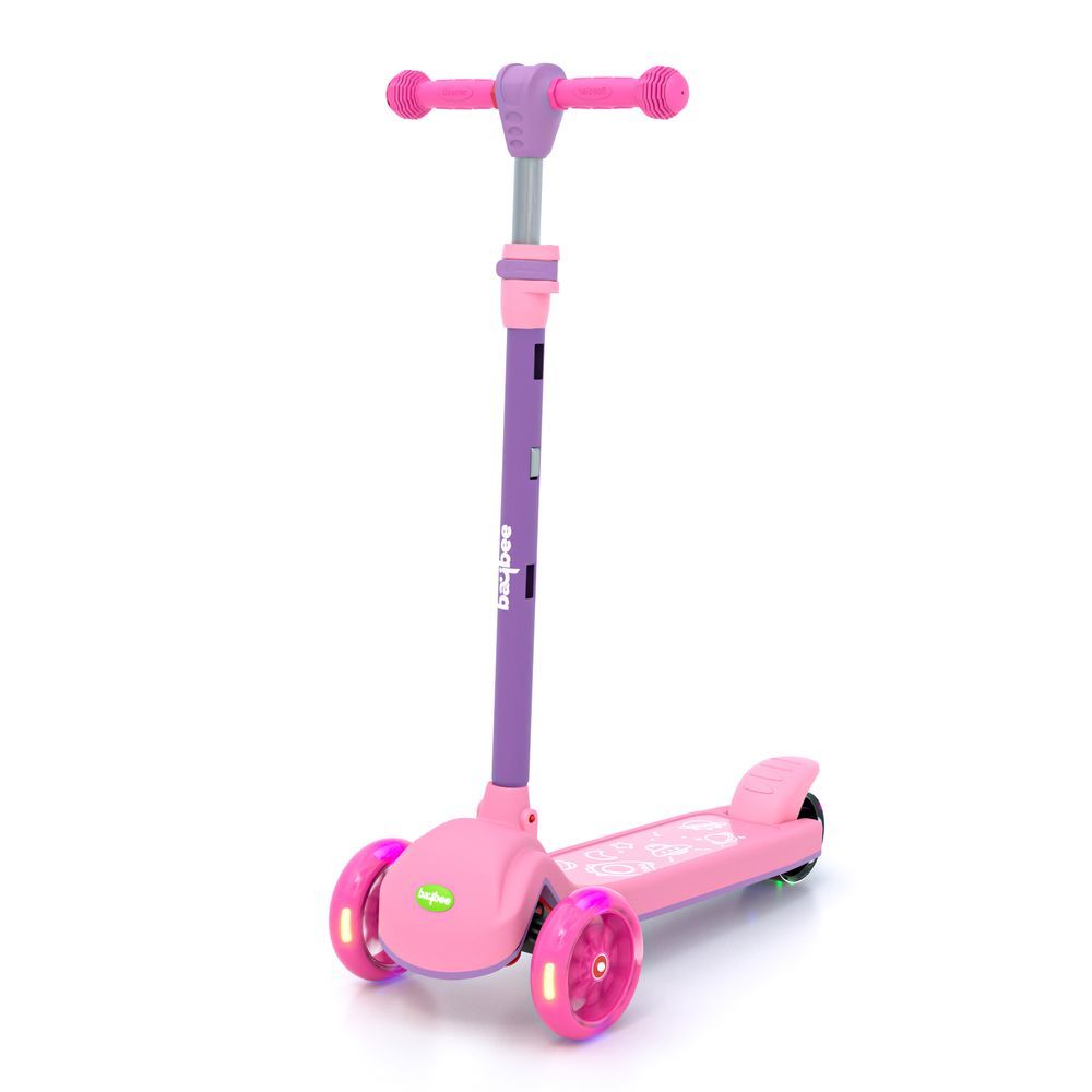 Baybee - Blaze Storm Kids Scooter - Pink