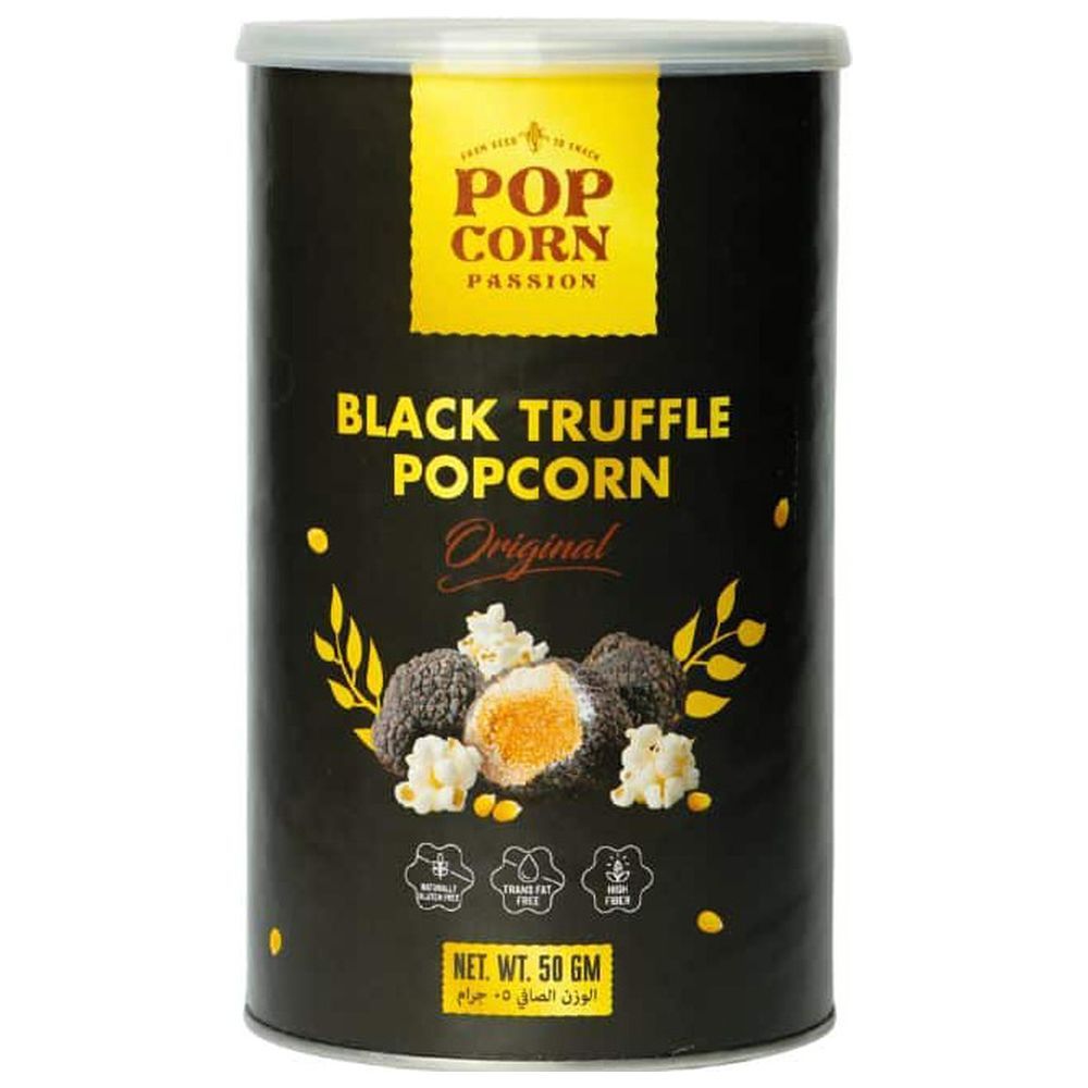 POP CORN PASSION - Black Truffle Popcorn - 50 gm