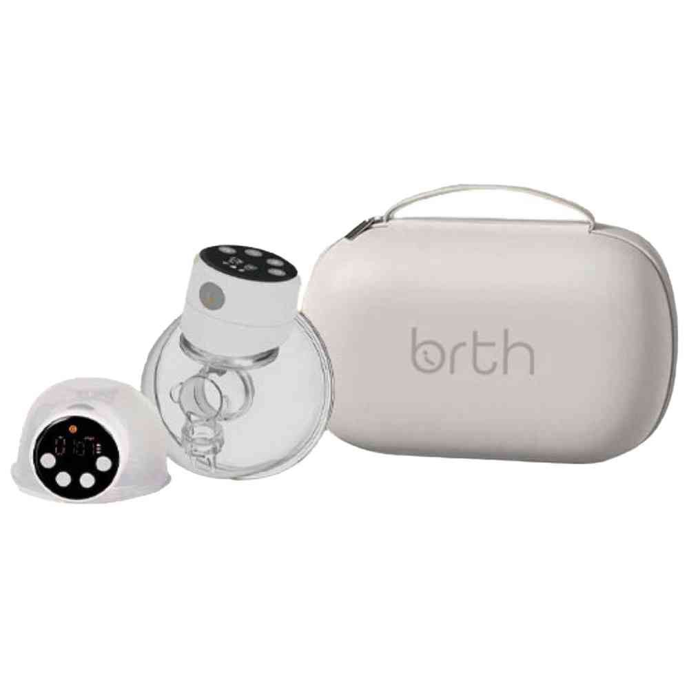 birth - Wearable Double Electrical Breast Pump - White - 2 Pcs