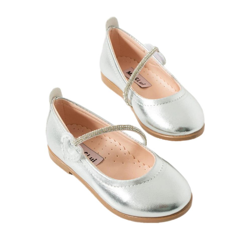 Via Bambino - Girl Shoes B-111 - Silver