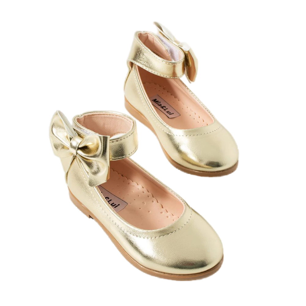 Via Bambino - Girl Shoes B-550 - Gold