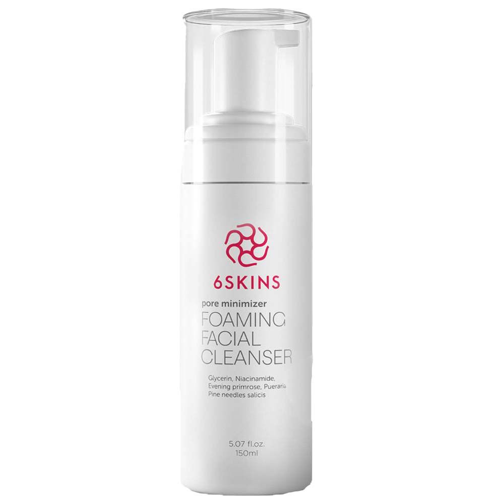 6 Skins - Pore Minimizer Foaming Facial Wash - 150 ml