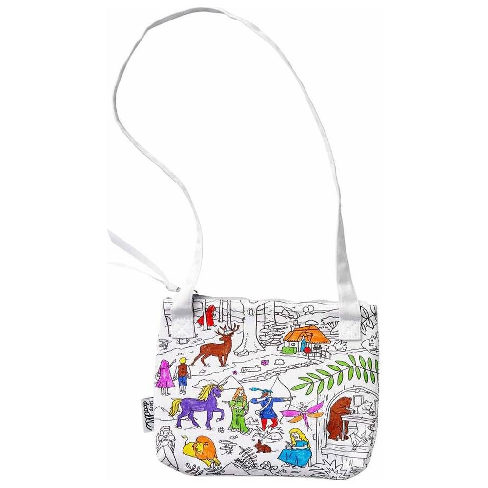 Eat Sleep Doodle - Crossbody Bag - Fairytales And Legends