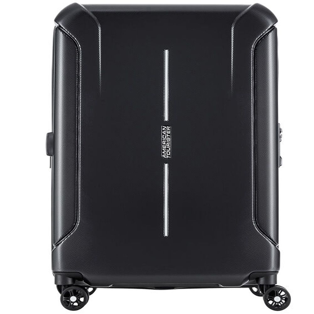 American Tourister - Technum Next Spinner Hard Cabin Luggage Bag - 55cm - Black