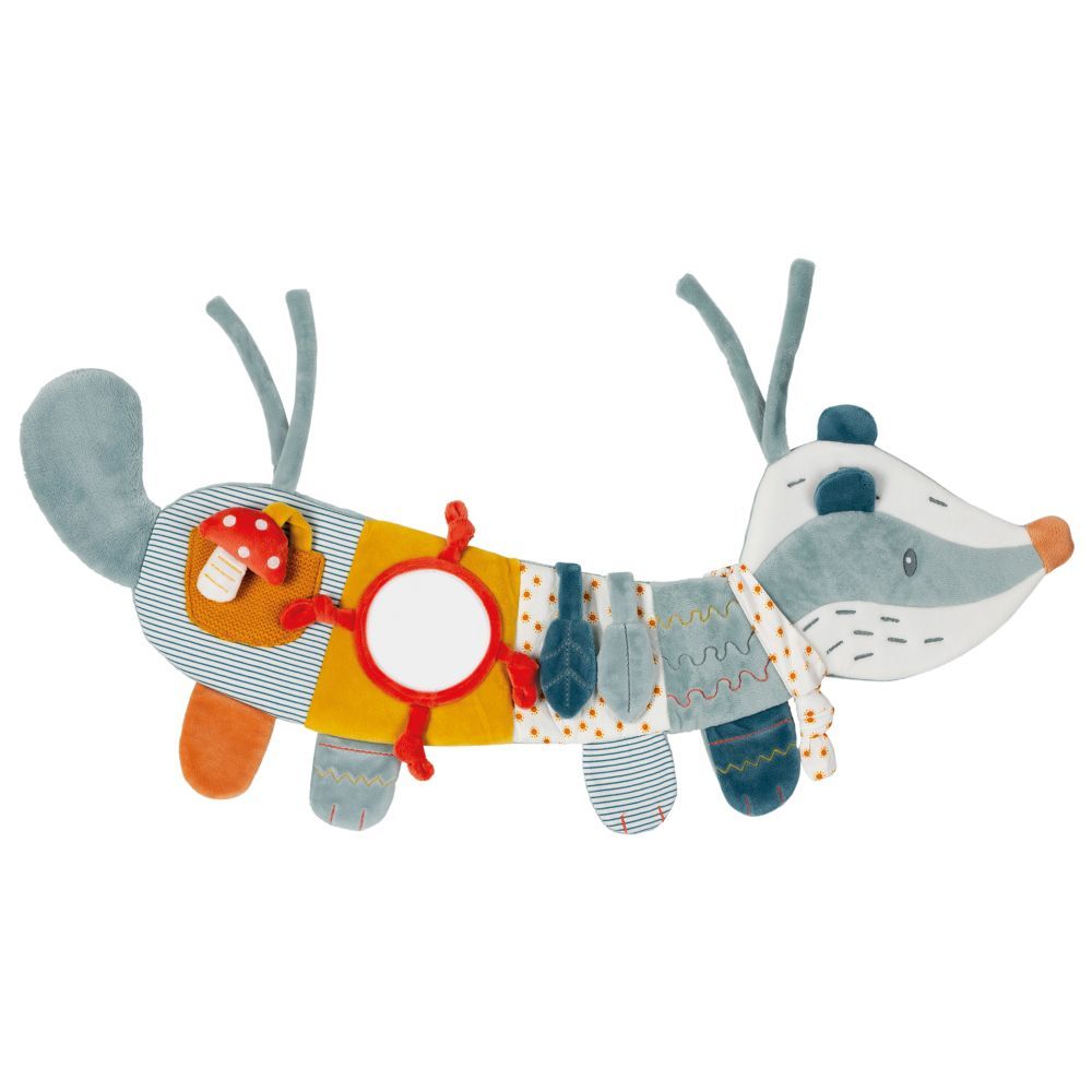 Nattou - Felix And Leo Badger Activity Panel Toy