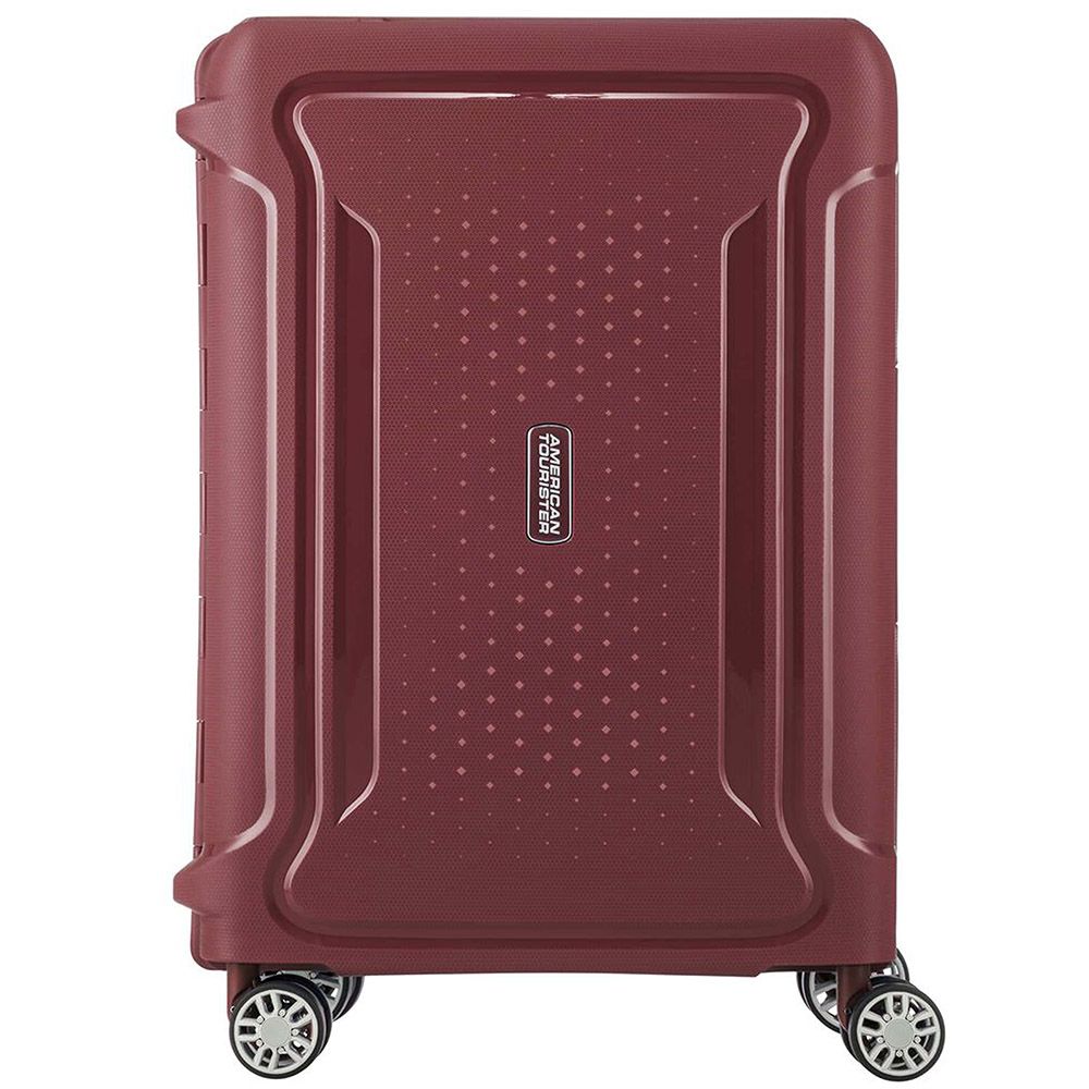 American Tourister - Tribus Spinner Hard Cabin Luggage Bag - 55cm - Red