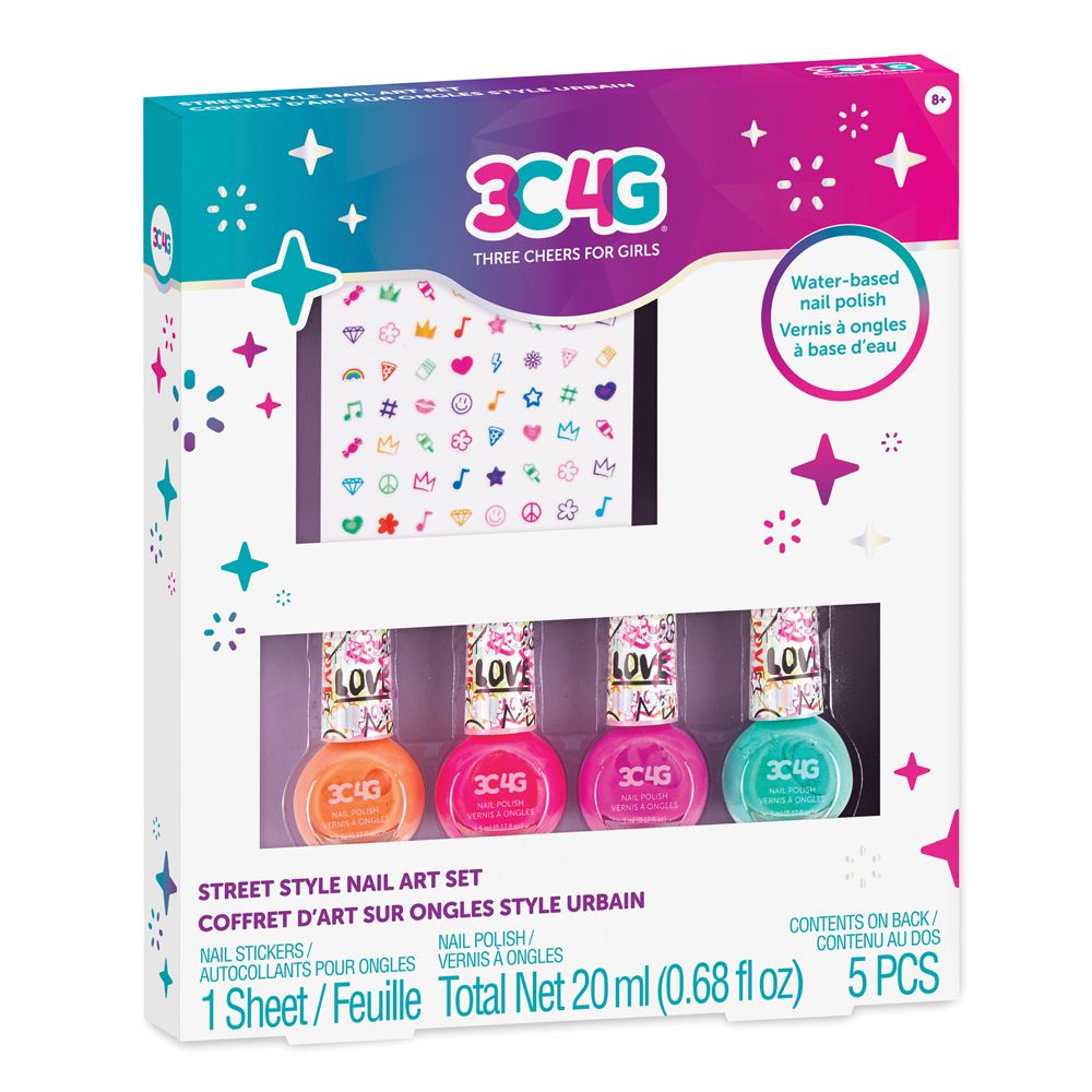 3C4G - Graffiti Street Style Nail Polish Art Set