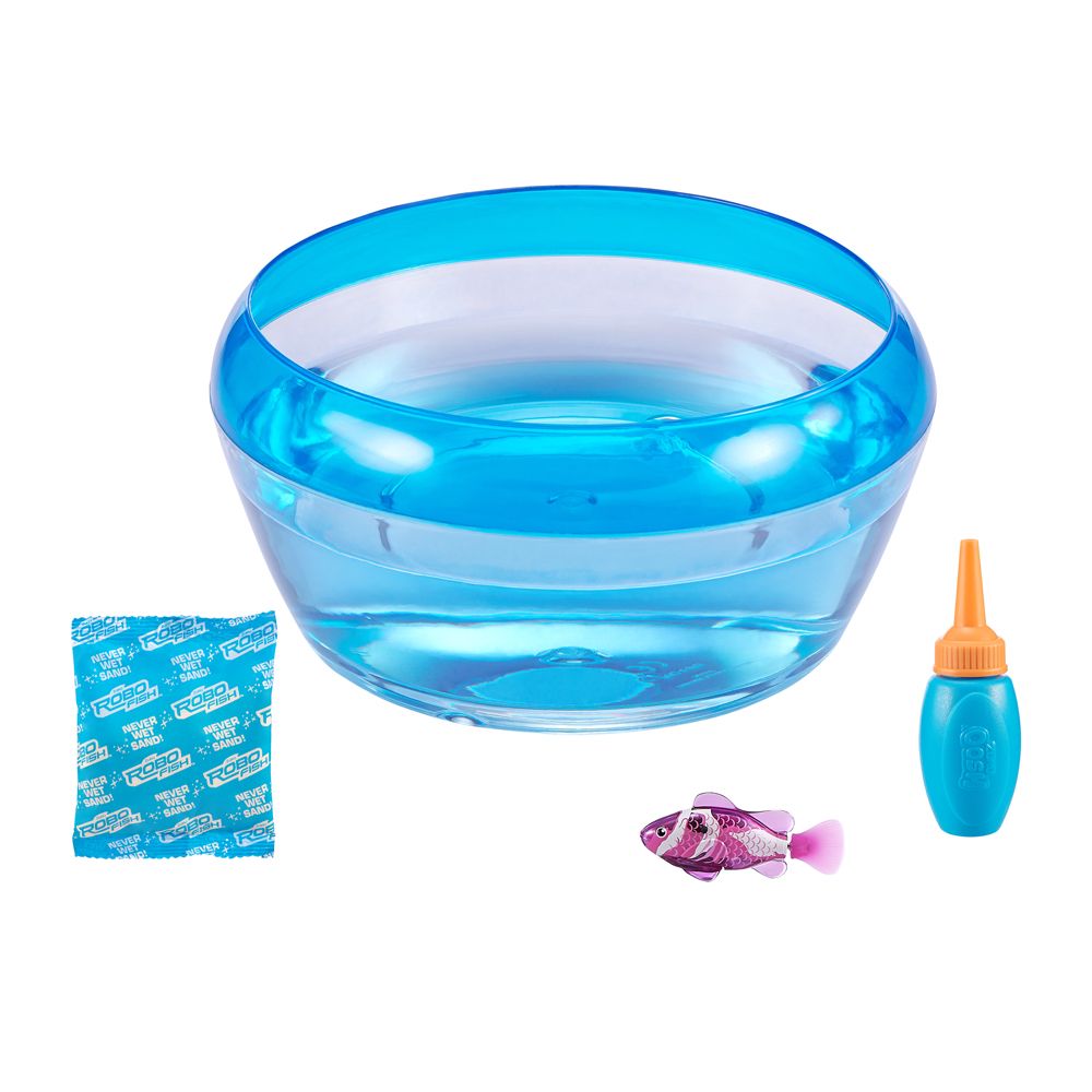 Zuru - Robo Alive Fish Bowl Playset - Color May Vary