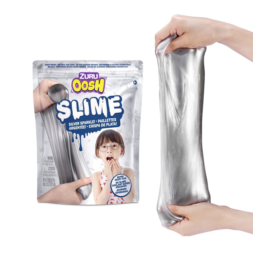 Zuru - Oosh Slime - Silver Sparkle! 1kg