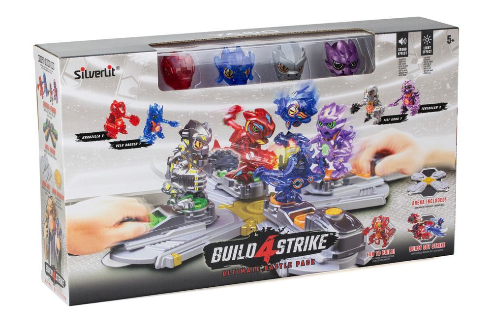 Silverlit - Build 4 Strike Ultimate Battle Playset