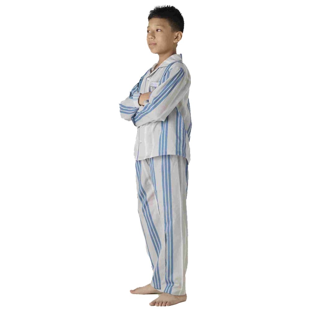 Little West Street - 2pc-Set - Coastal Striped Cotton Pyjama Set