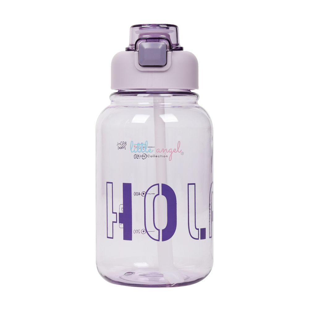 Little Angel - Kids Stylish Leakproof Water Bottle 830ml - Purple