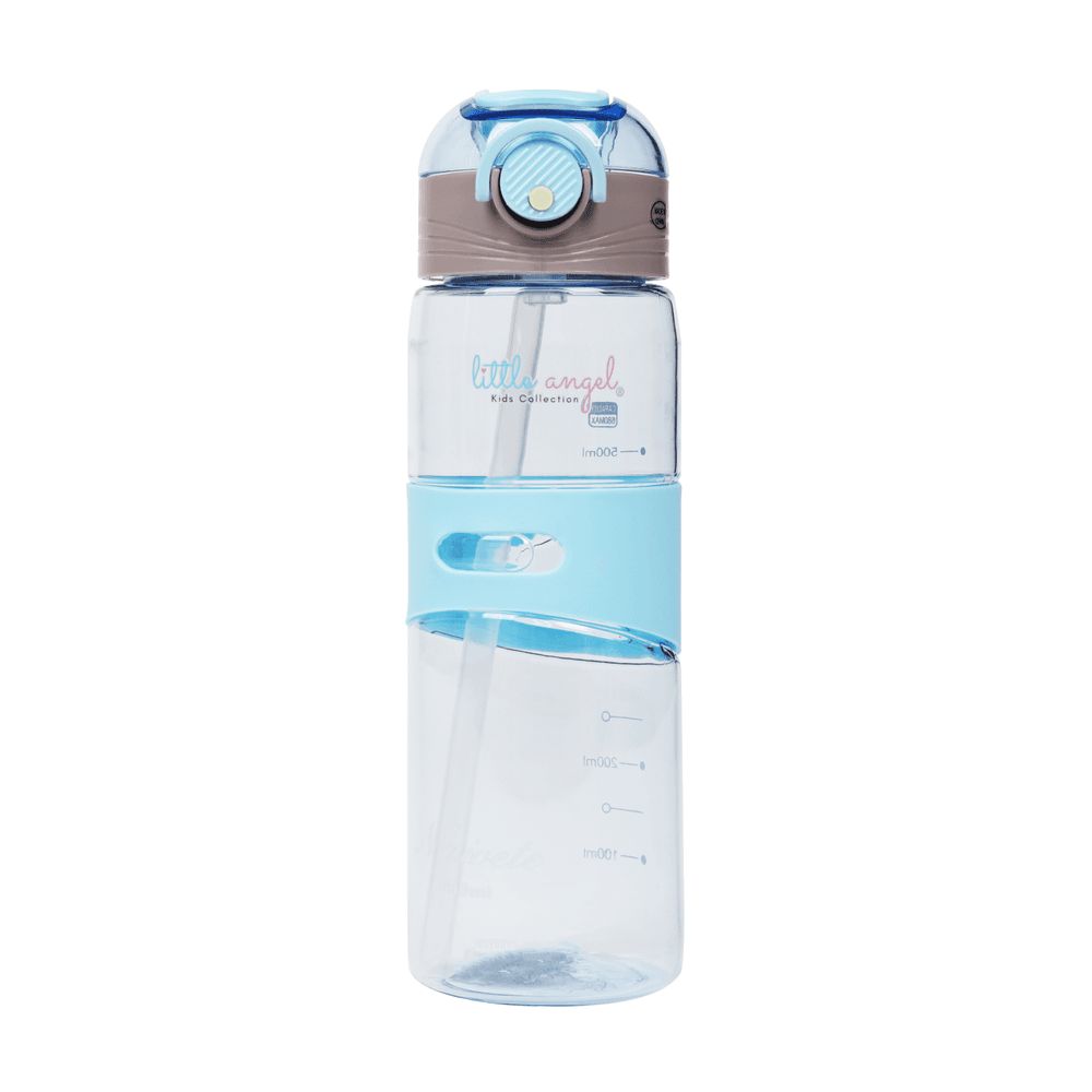 Little Angel - Kids' BPA-Free Water Bottle - Blue - 500 ml