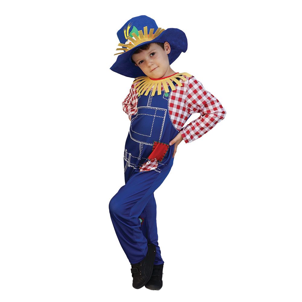 Mad Toys - Scarecrow Boy Book Week Costumes for Kids