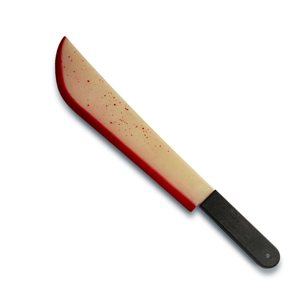 Mad Toys - Halloween Fake Kitchen Knife - 55 cm