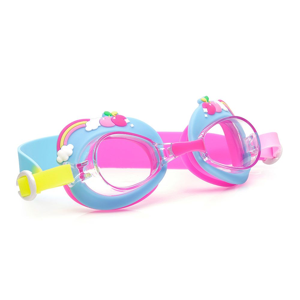 Bling2o - Aqua2Ude Rainbow Swim Goggles For Kids - Blue