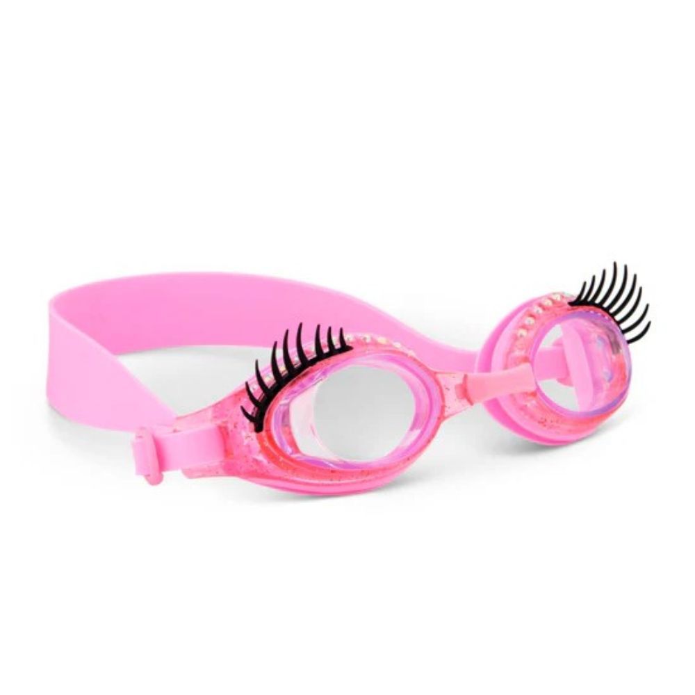 Bling2o - Splash Lash Stylish Swim Goggles For Kids - Powder Puff Pink