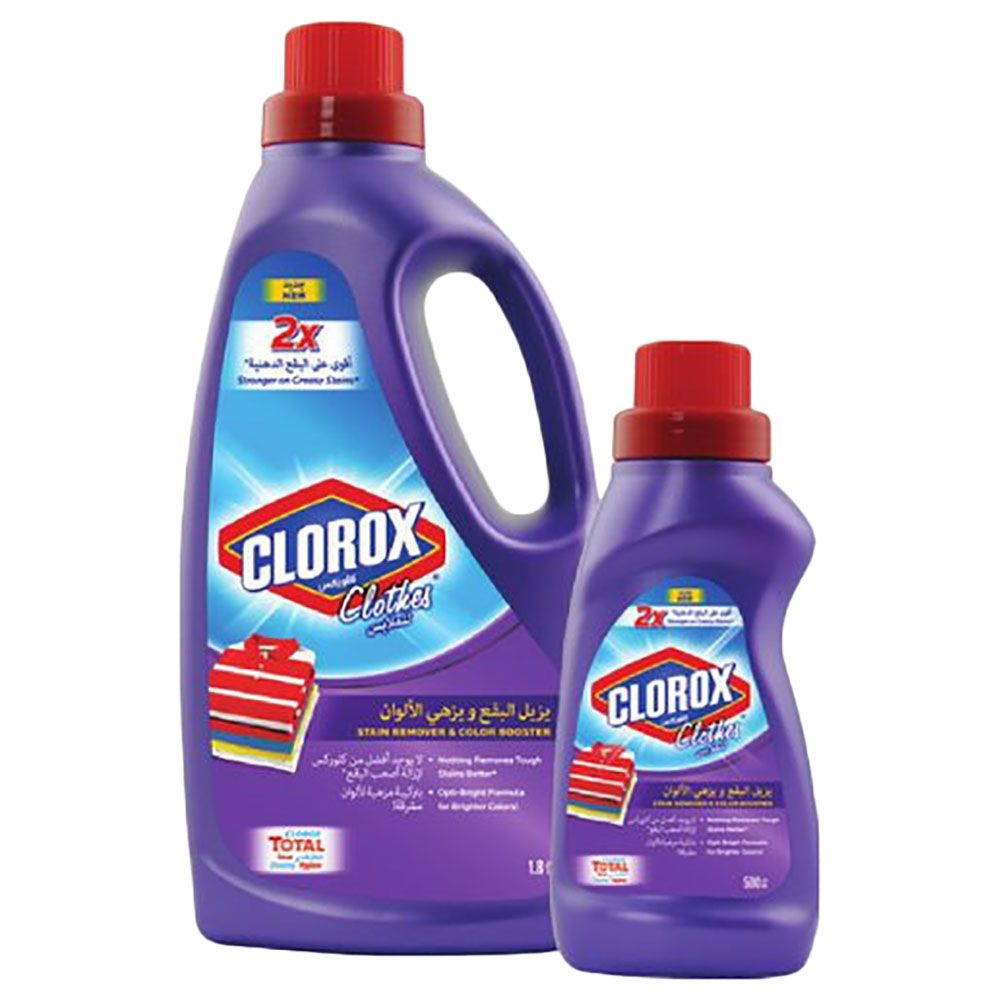 Clorox - Clothes Stain Remover Floral 1.8L + 500ml