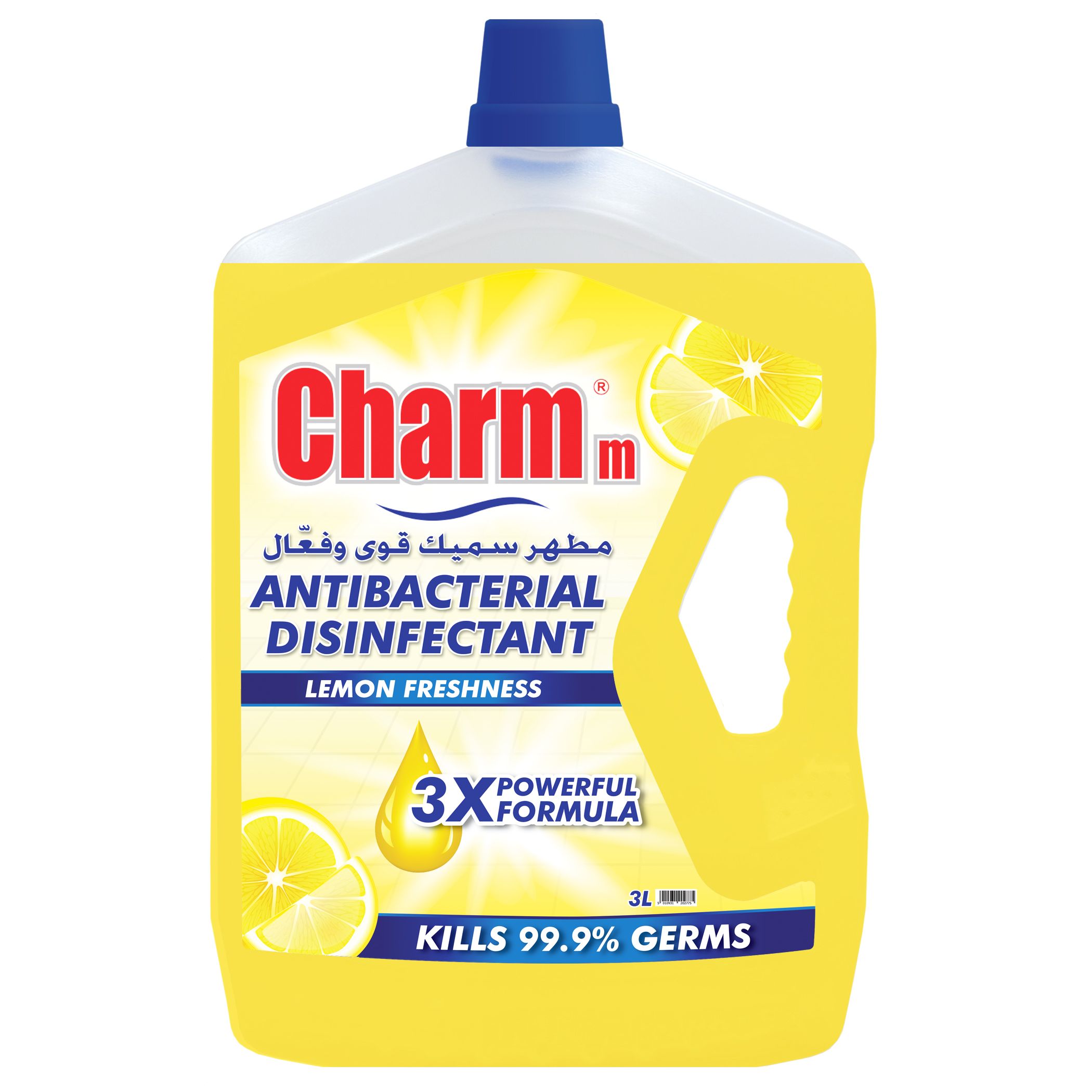 Charmm - Antibacterial Disinfectant Lemon 3L