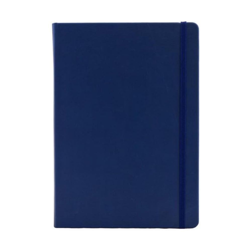 Collins - Legacy A5 Hard Cover Ruled Notebook - Mid Blue