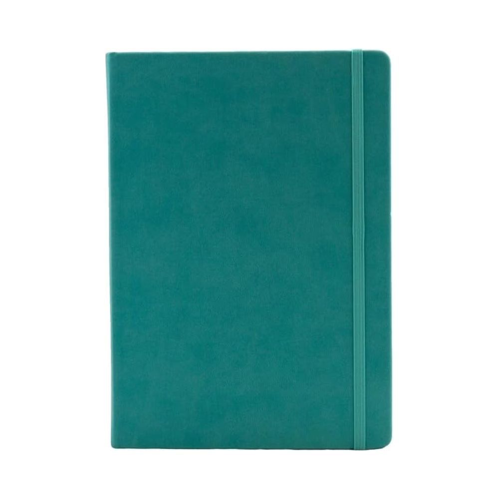 Collins - Legacy A5 Hard Cover Ruled Notebook - Teal