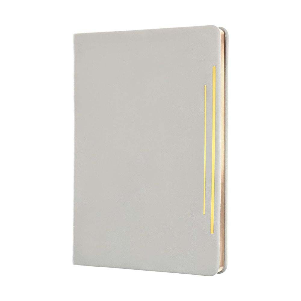 Collins - Diva A5 Luxe Ruled Notebook - Beige