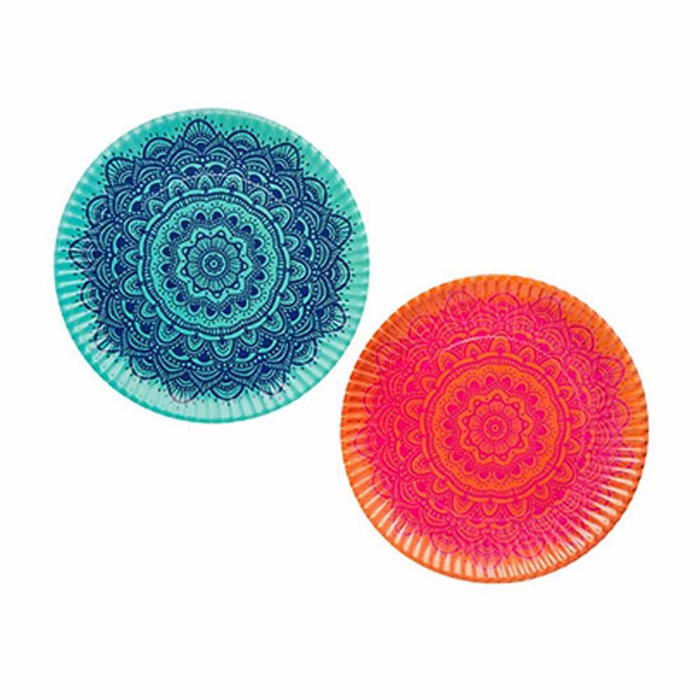 Hootyballoo - Mandala Large Paper Platter - 2pcs