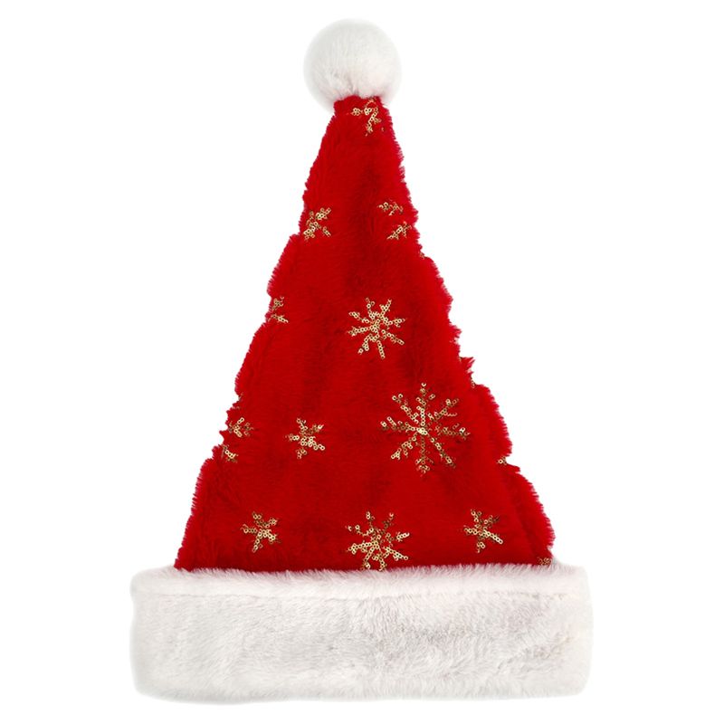 Christmas Magic - Deluxe Santa Hat With Icicles