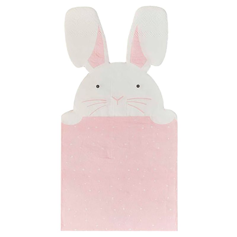 Ginger Ray - Peeking Bunny Easter Napkins - 16pcs