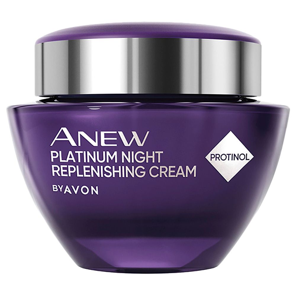 Avon - Anew Platinum Night Replenishing 55+ Cream - 50 ml