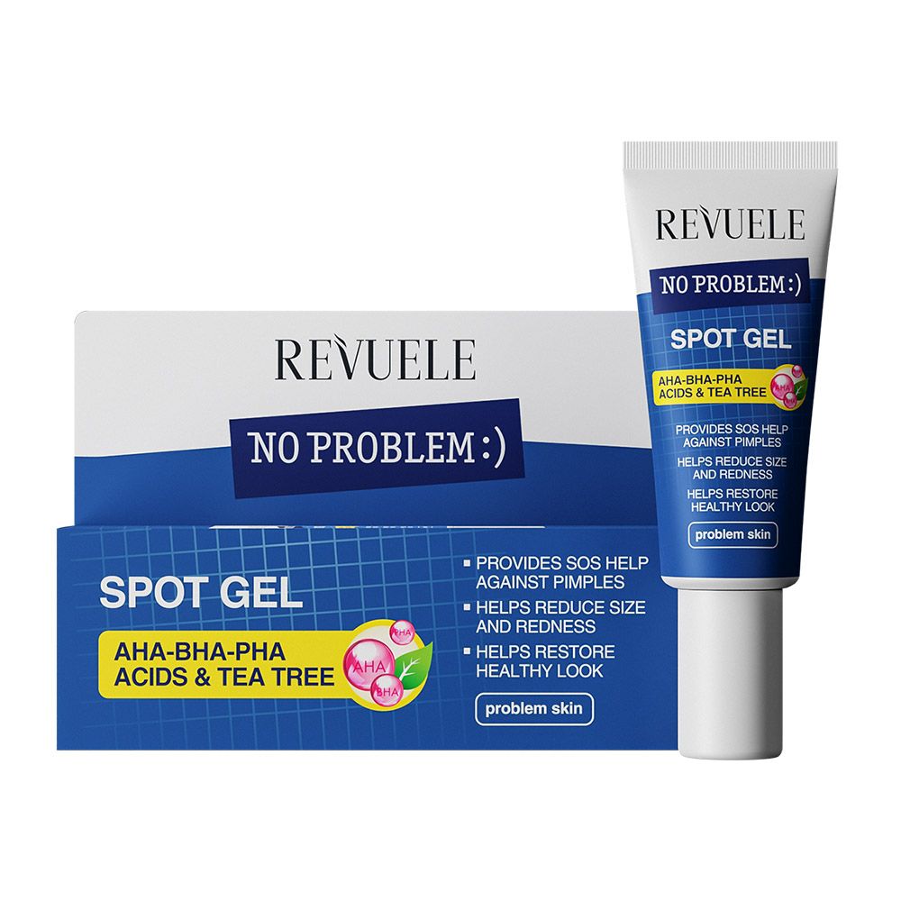 Revuele - No Problem Spot Gel - AHA-BHA-PHA Acid & Tea Tree - 25 ml