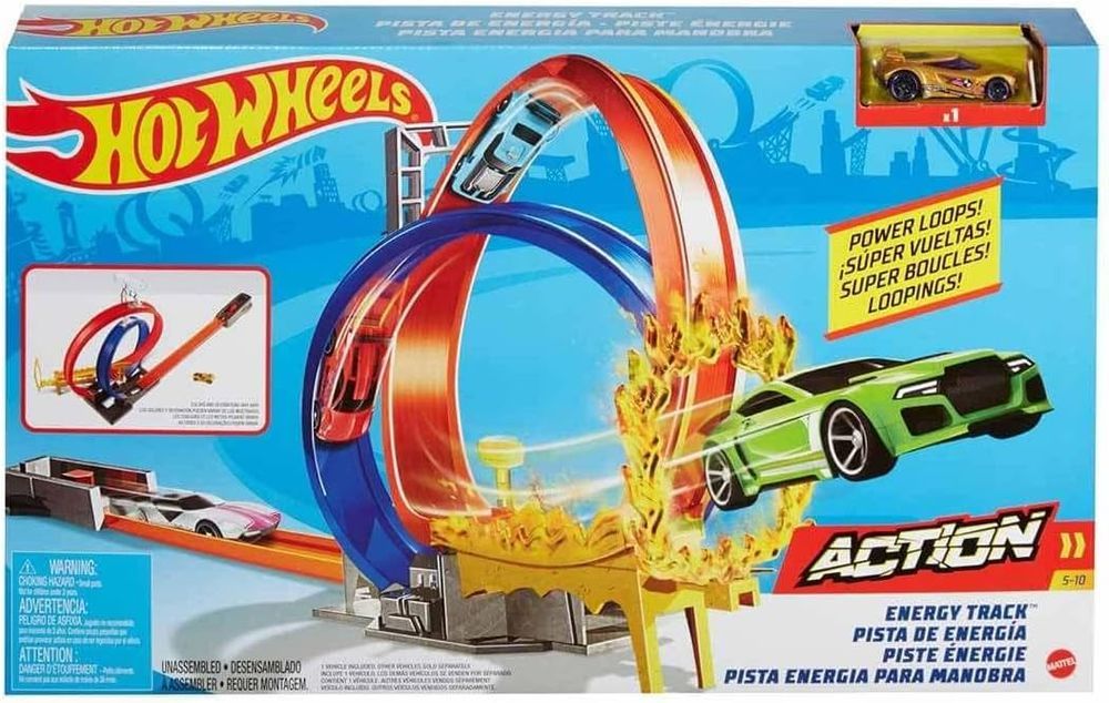 Hot Wheels - Action Energy Track Designs May Vary