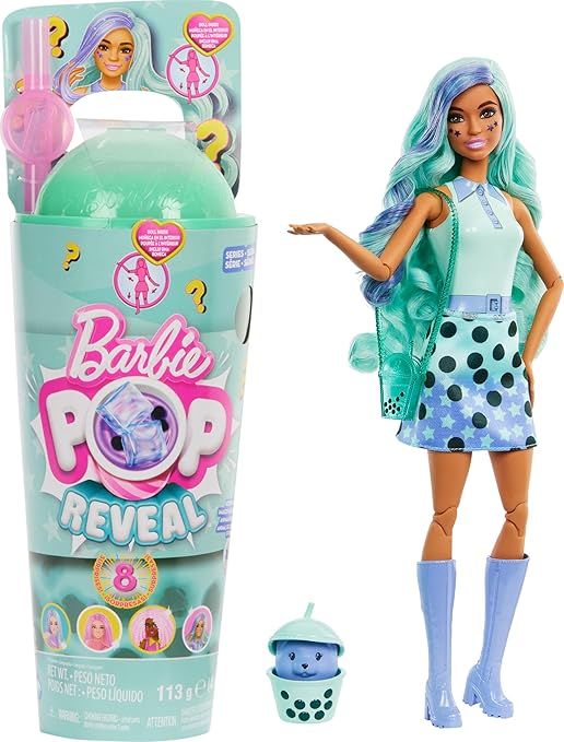 Barbie - Pop Reveal Juicy Bubble Tea Series Doll - Green Tea