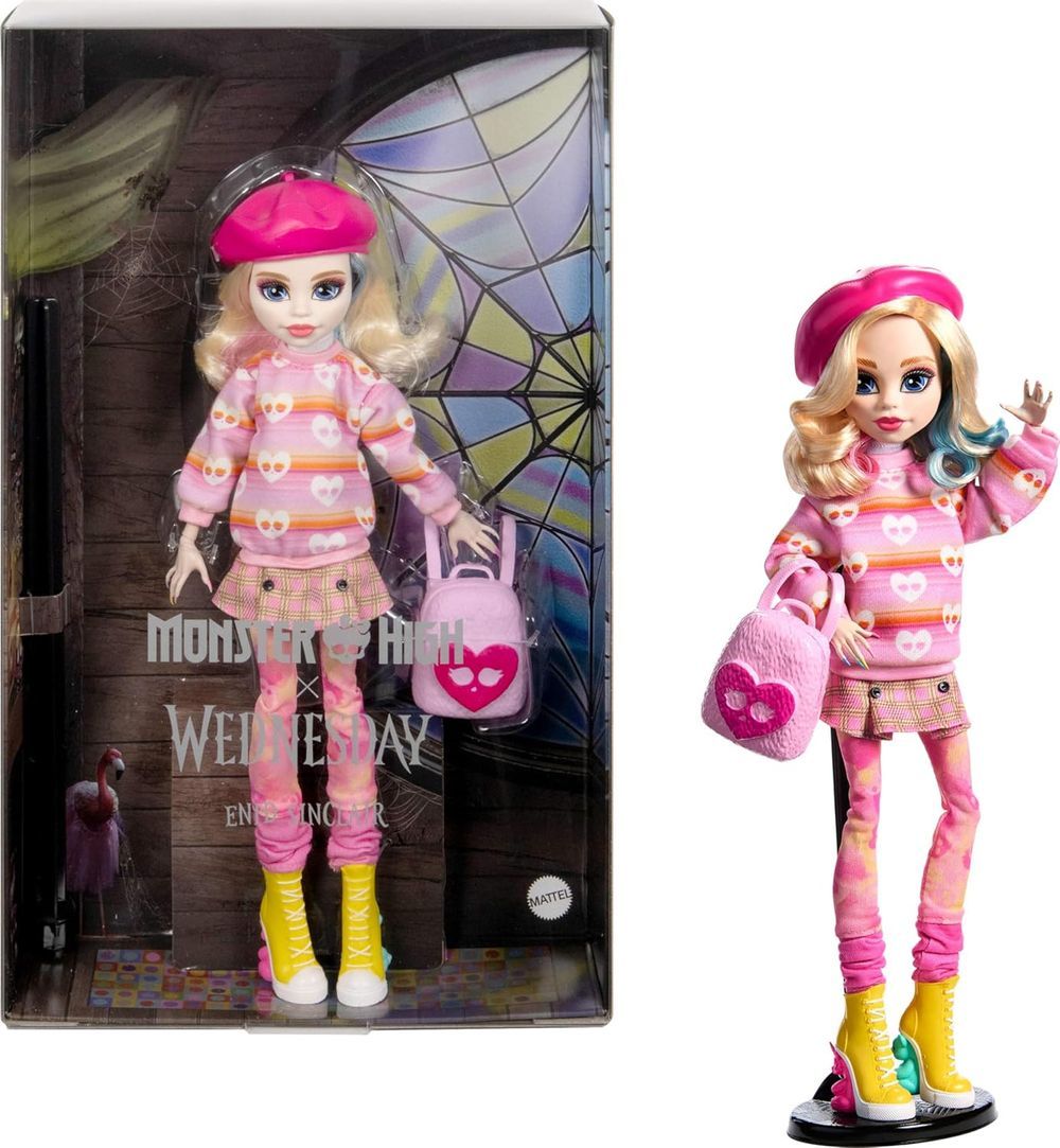 Monster High - X Wednesday Core Doll - Enid