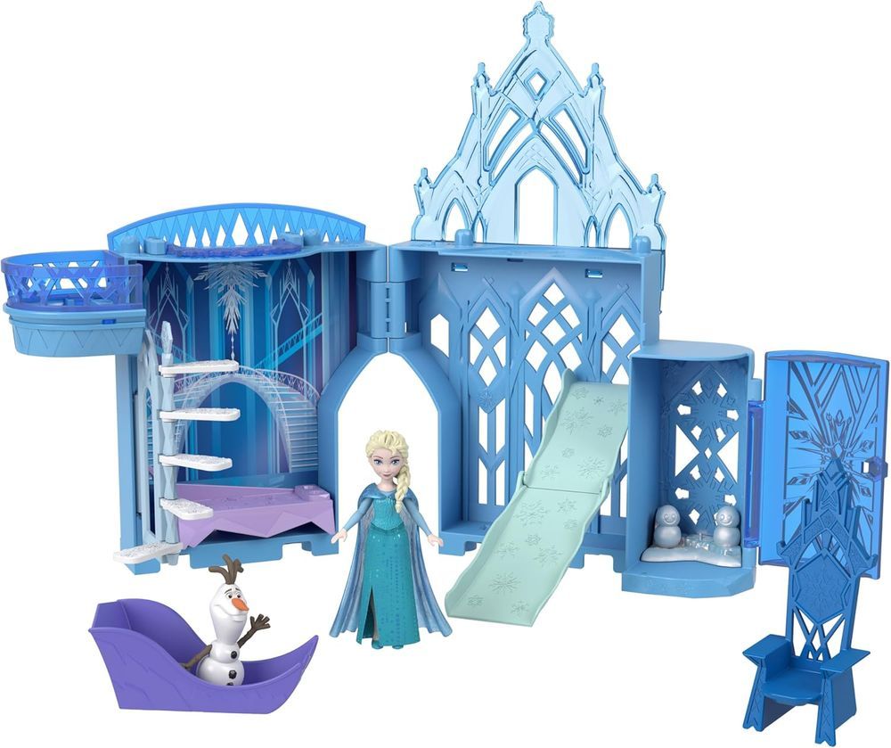 Disney Princess - Frozen Small Doll  And  Playset - Elsa