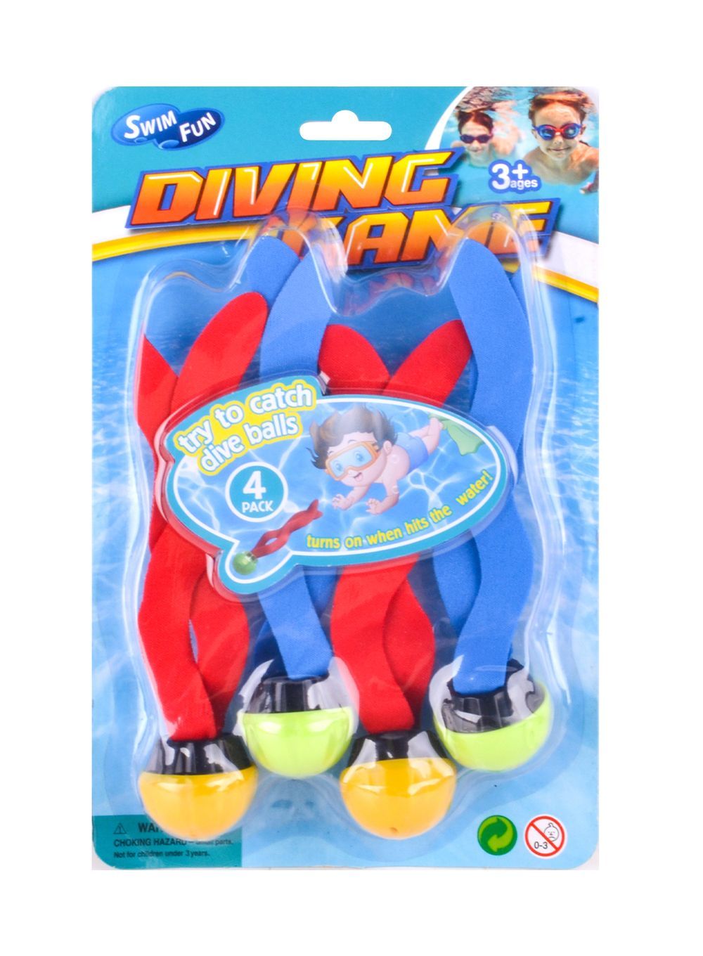 Mondo - Diving Ball Toys 4pcs