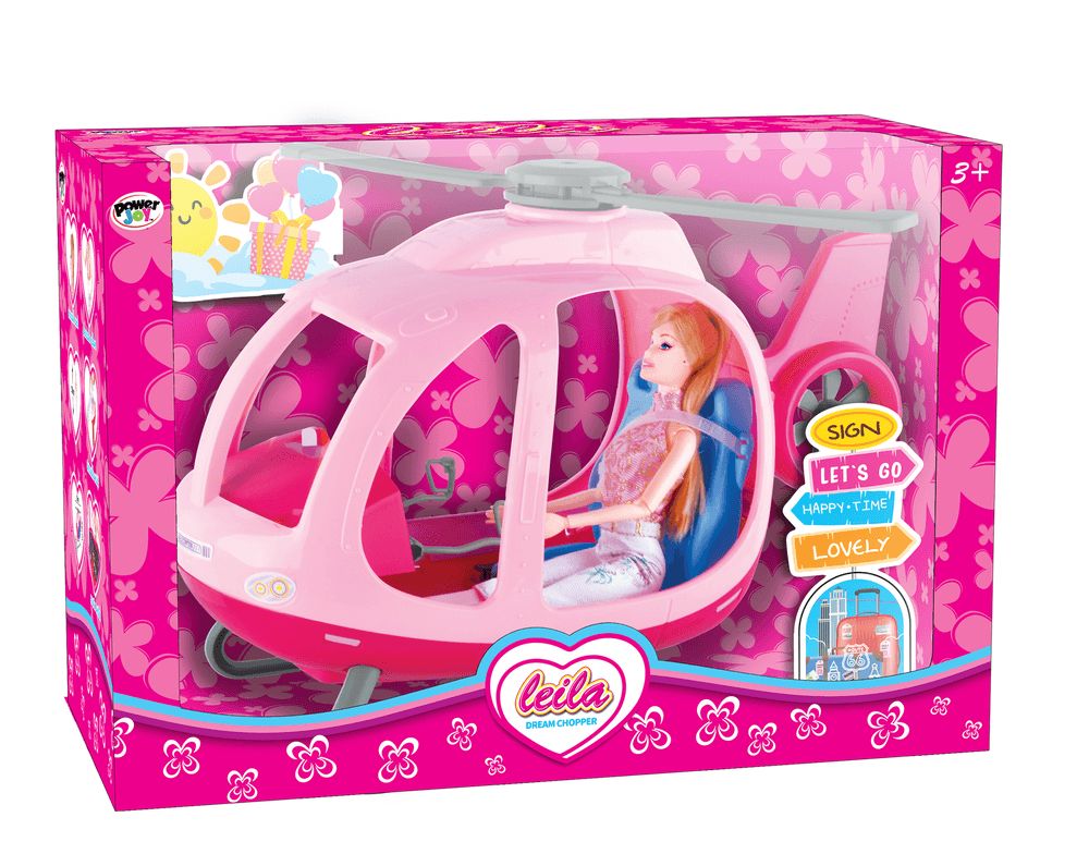 Power Joy - Power Joy Leila Dream Chopper 30cm With Doll