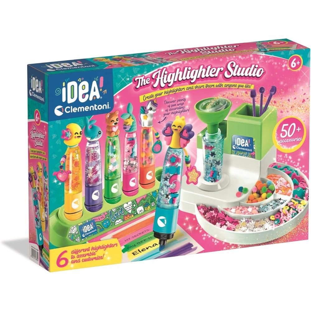 Clementoni - Idea Highlighter Studio DIY Craft Kit