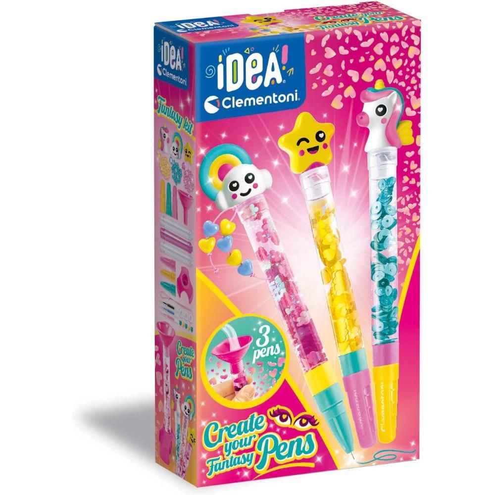 Clementoni - Idea Fantasy Pens DIY Craft Kit